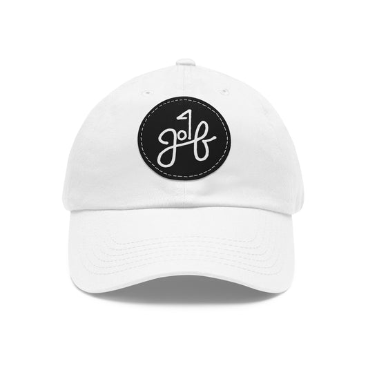 golf logo dad hat