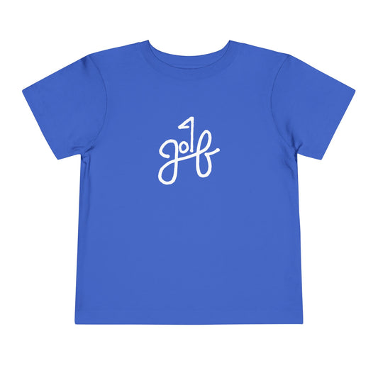 golf logo toddler tee